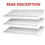 14 in. D x 24 in. W Shoe Shelf (3-Pack)