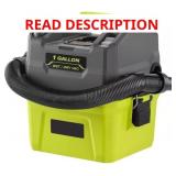 RYOBI 18V Cordless 1 Gal Wet/Dry Vac PCL733B