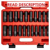 NEIKO 02431A 3/8" SAE/Metric Socket Set