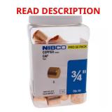 3/4 in. x 3/4 in. Copper Tube Cap Fitting