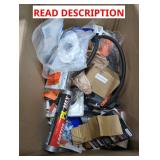 Box Lot Of Assorted Home Improvement Items