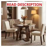 Walnut Wood Retractable Dining Table 6