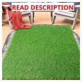 XLX TURF Washable Artificial Grass Rug 3x5FT