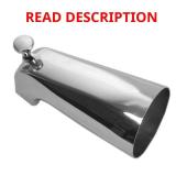5 in. Bathroom Tub Spout with Diverter, Chrome