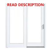 72x80 Smooth White RH Composite Patio Door