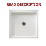Veritek 36x36 Shower Pan, White