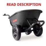 6 cu. ft. Electric Wheelbarrow, 350 lb