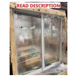 White Sliding Glass Door (80in X 70.5in)