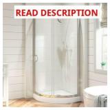 Ove Decors Breeze 32x32 Curved Shower Set