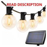 SunPower 25-Light Solar G40 LED Globe 2700K