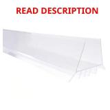 1-3/4 in. x 36 in. Clear EZ-On Door Bottom