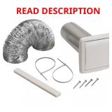 Wall Vent Ducting Kit