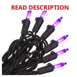 300 Purple Mini LED Lights