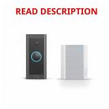 Ring Wired Video Doorbell Black (2021)