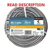 Cerrowire 250 ft. 12/2 MC Aluminum Armor Cable