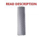 6 ft. x 50 ft. 12.5-Gauge Chain Link Fabric