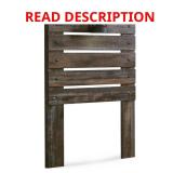 Drystan Gray Twin Panel Headboard
