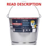 Behrens 10 qt Galvanized Pail Gray