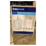 Transform All in one utility sink, cabinet