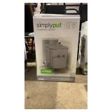 Double 35 qt. Pullout Waste Bin
