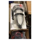 3-Light Brushed Bronze Outdoor Wall Lantern Sconce