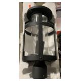 Haslett Collection 1-Light Outdoor Black Post