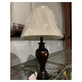 25" Walnut Table Lamp