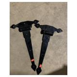Set of 2 Large Door Hinges