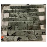 Solistone Folia Glass 10-Pack Silver Maple Tile