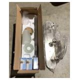 3 light Brushed Nickel Vanity Light