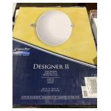 Decorative Chrome Oval Mirror