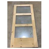 Unfinished Pine Door