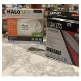 LOT OF 3 LED RECESSED LIGHTING KITS