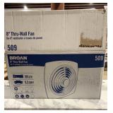 BROAN 8" Thru-Wall Fan