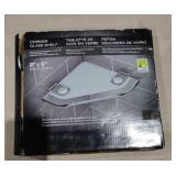 9" x 9" glass corner shelf