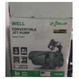 Zoeller Well convertible jet pump
