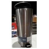 Step Trash Can, Dented, Out Of Shape, Still