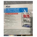 Blue Hawk 4-tier Shelving Unit