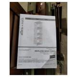 Antique Brown Finish. Crafted From Solid Wood.