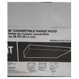 Whirlpool 36" Convertible Range Hood