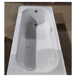 White Steel Bathtub