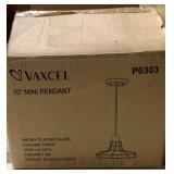 Vaxcel 10" Mini Pendant Light