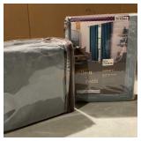 Lot Of 2 Allen+roth Back Tab Panel Curtains