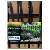 2 Piece Finial Border Fence
