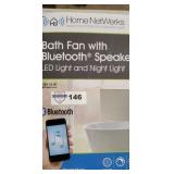 Home Net Werks Bath Fan Bluetooth Speaker