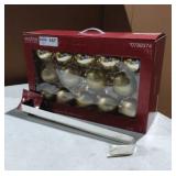 Christmas Ornaments & Wreath Holder