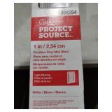 Project Source Cordless Vinyl Mini Blind