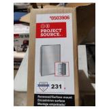 Project Source Medicine Cabinet