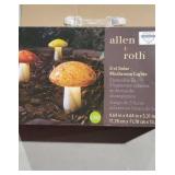 Allen & Roth Solar Mushroom Lights