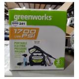 Green Works 1700 Psi Electric Pressure Washer